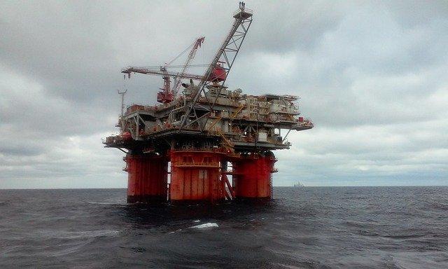 Нефтяная платформа в Норвегии